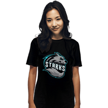 Load image into Gallery viewer, Shirts T-Shirts, Unisex / Small / Black Winterfell Starks
