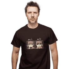 Load image into Gallery viewer, Shirts T-Shirts, Unisex / Small / Dark Chocolate AM PM
