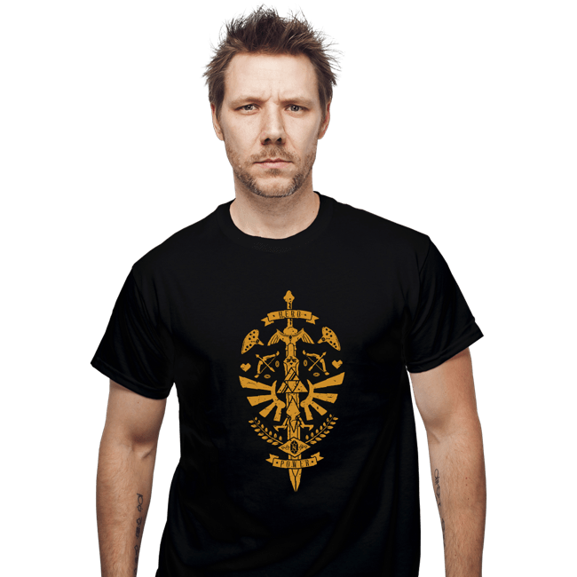 Secret_Shirts T-Shirts, Unisex / Small / Black Hero Power