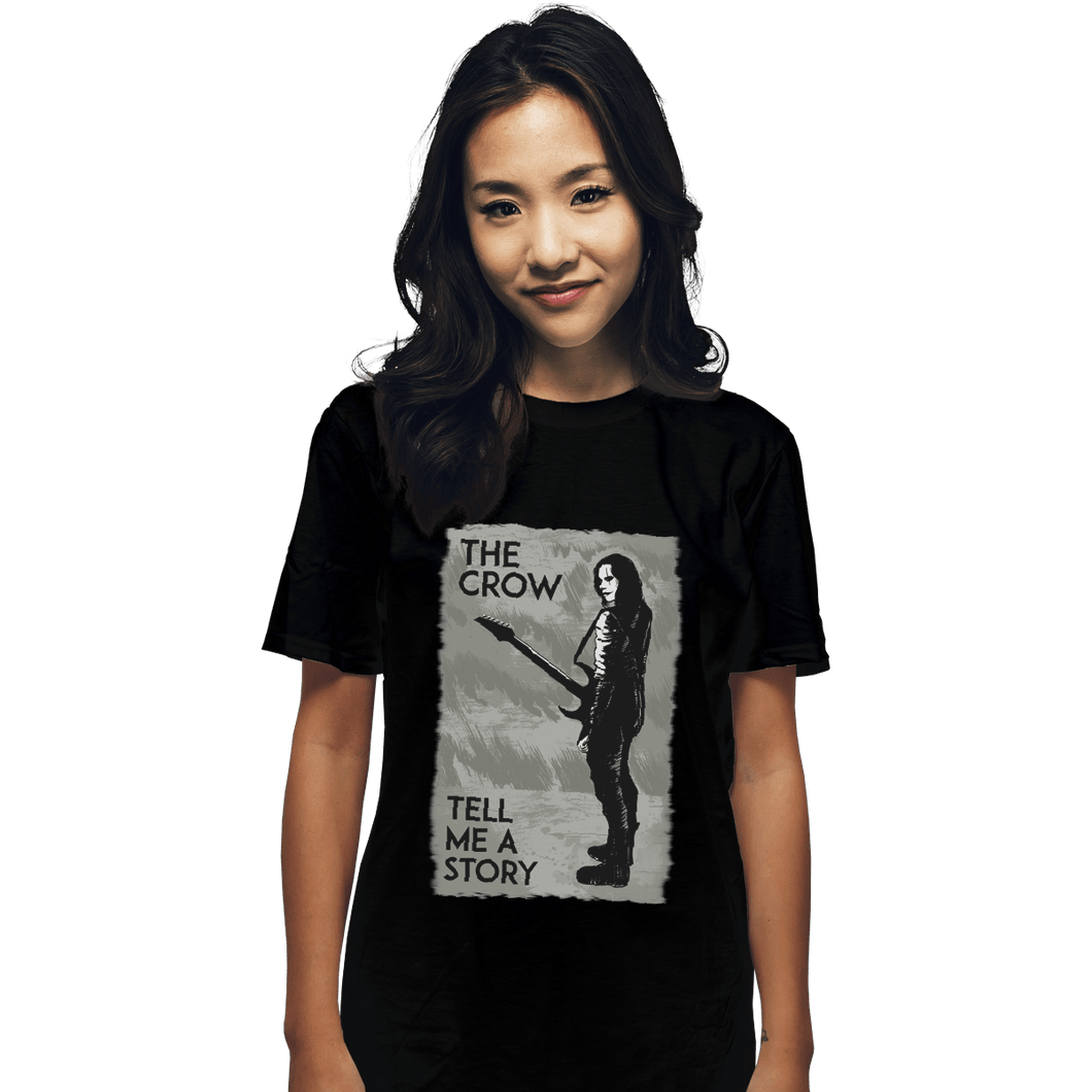 Shirts T-Shirts, Unisex / Small / Black Crows Don't Cry