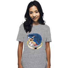 Load image into Gallery viewer, Secret_Shirts T-Shirts, Unisex / Small / Sports Grey The Fastest Hedgehog
