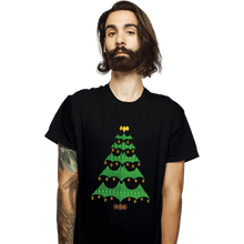 Load image into Gallery viewer, Daily_Deal_Shirts T-Shirts, Unisex / Small / Black Holy Christmas Tree, Batman!
