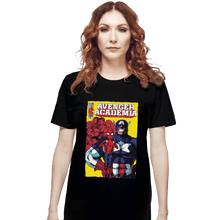 Load image into Gallery viewer, Shirts T-Shirts, Unisex / Small / Black Avenger Academia
