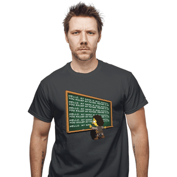 Shirts T-Shirts, Unisex / Small / Charcoal Montoya Detention