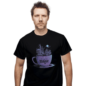 Shirts T-Shirts, Unisex / Small / Black A Cup Of Magic