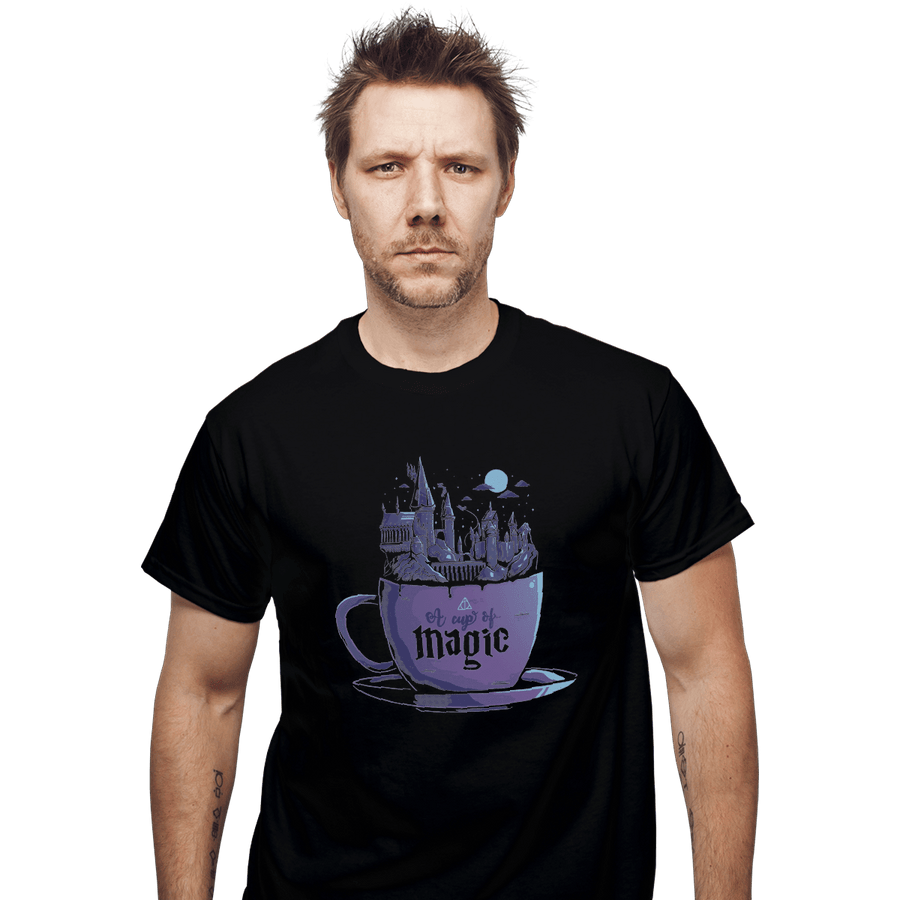 Shirts T-Shirts, Unisex / Small / Black A Cup Of Magic