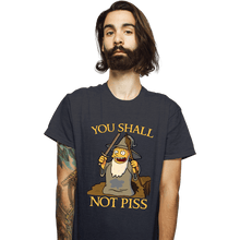 Load image into Gallery viewer, Shirts T-Shirts, Unisex / Small / Dark Heather You Shall Not Piss
