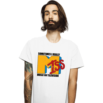 Secret_Shirts T-Shirts, Unisex / Small / White I Miss Music