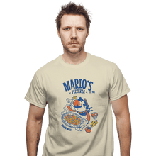 Load image into Gallery viewer, Daily_Deal_Shirts T-Shirts, Unisex / Small / Natural Mario&#39;s Pizzeria
