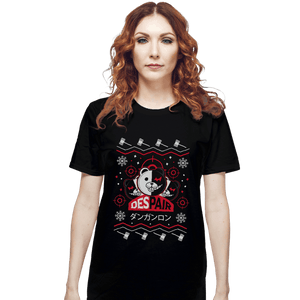 Shirts T-Shirts, Unisex / Small / Black Despair Kuma Ugly Christmas Sweater