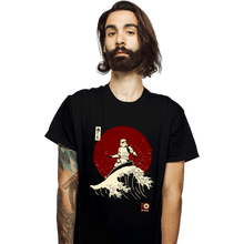 Load image into Gallery viewer, Daily_Deal_Shirts T-Shirts, Unisex / Small / Black Empire Wave
