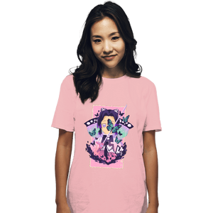 Shirts T-Shirts, Unisex / Small / Pink Shinobu Butterfly