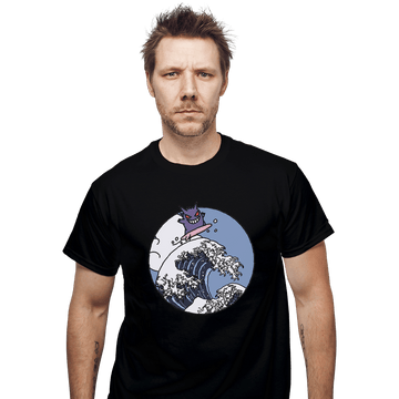Shirts T-Shirts, Unisex / Small / Black Surfing Gengar