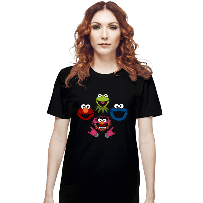 Secret_Shirts T-Shirts, Unisex / Small / Black Muppets Queen