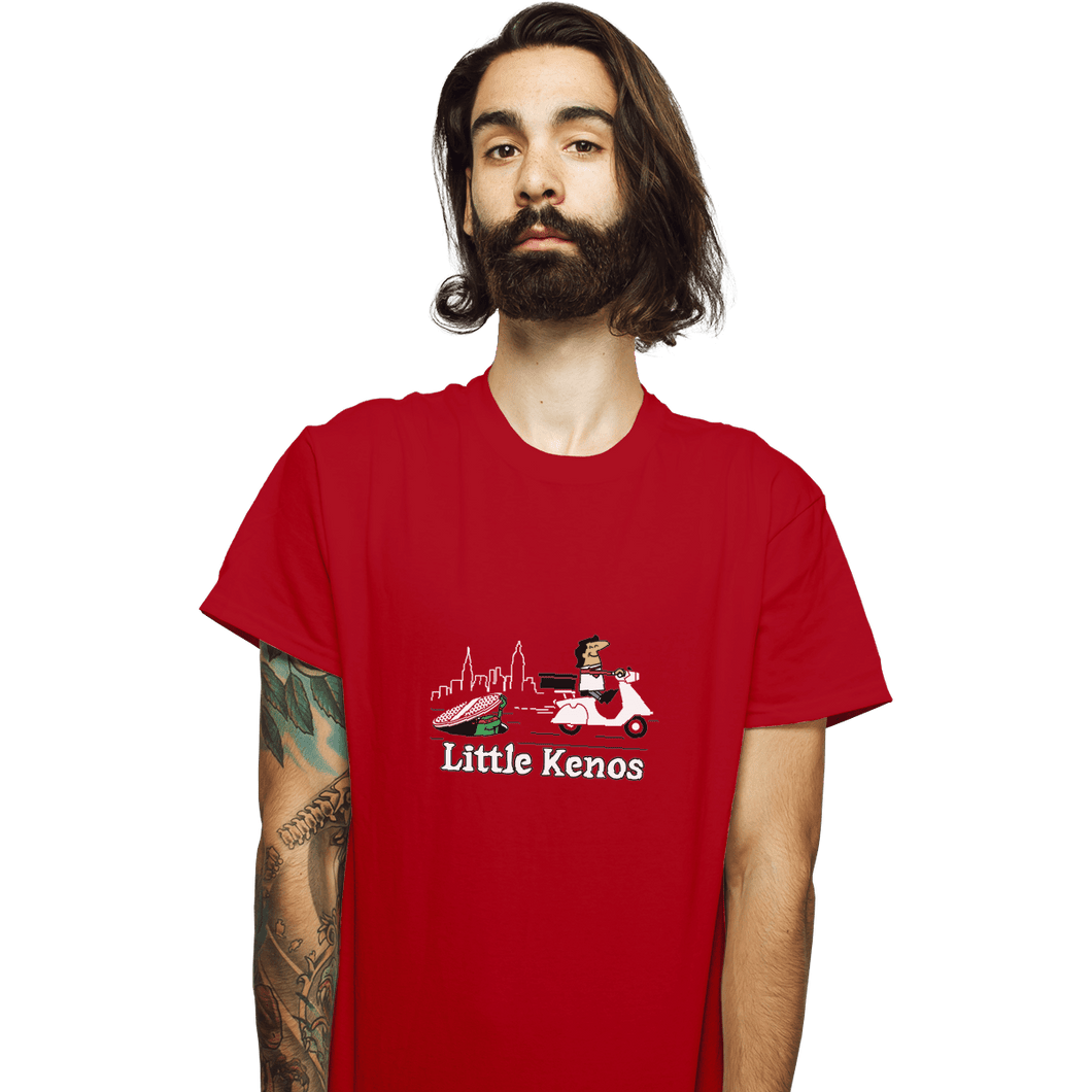 Shirts T-Shirts, Unisex / Small / Red Little Kenos