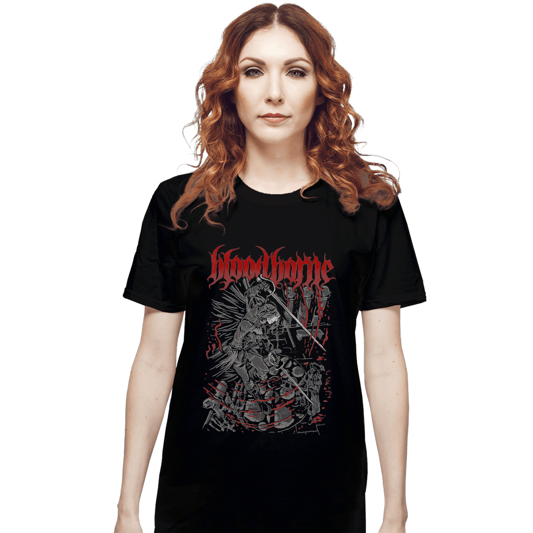 Shirts T-Shirts, Unisex / Small / Black Hunter In The Tower