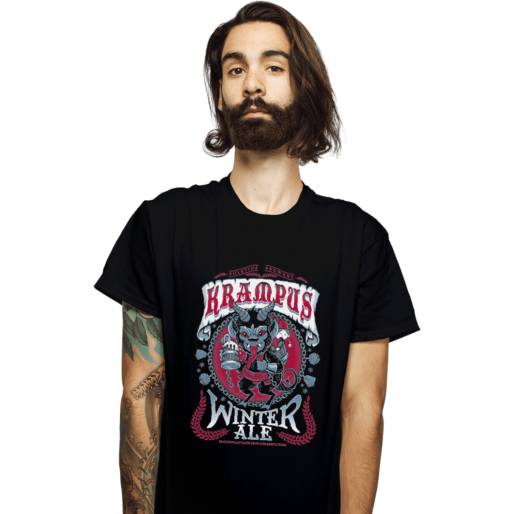 Shirts T-Shirts, Unisex / Small / Black Krampus Winter Ale