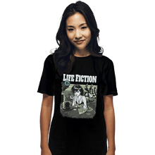 Load image into Gallery viewer, Shirts T-Shirts, Unisex / Small / Black Life Fiction
