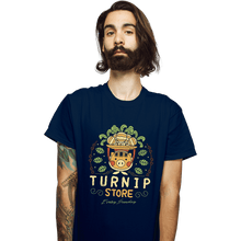 Load image into Gallery viewer, Shirts T-Shirts, Unisex / Small / Navy The Best Turnip Store
