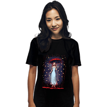 Load image into Gallery viewer, Secret_Shirts T-Shirts, Unisex / Small / Black Carrie In The Rain
