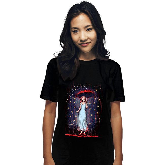 Secret_Shirts T-Shirts, Unisex / Small / Black Carrie In The Rain