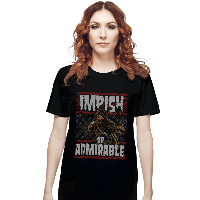 Shirts T-Shirts, Unisex / Small / Black Impish Or Admirable