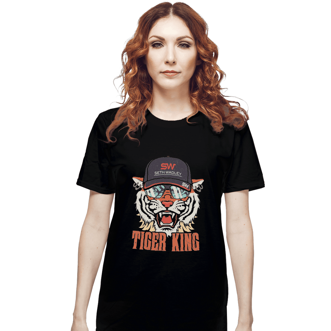 Shirts T-Shirts, Unisex / Small / Black Tiger King