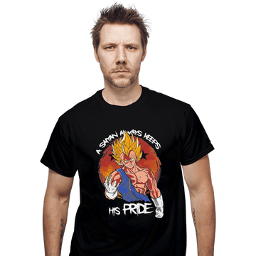 Shirts T-Shirts, Unisex / Small / Black Saiyan's Pride
