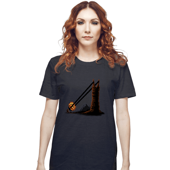 Shirts T-Shirts, Unisex / Small / Dark Heather Dark Slingshot