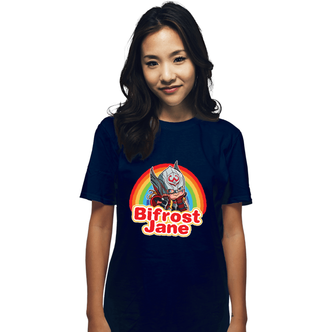 Shirts T-Shirts, Unisex / Small / Navy Bifrost Jane