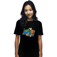 Load image into Gallery viewer, Daily_Deal_Shirts T-Shirts, Unisex / Small / Black Triforce Adventure
