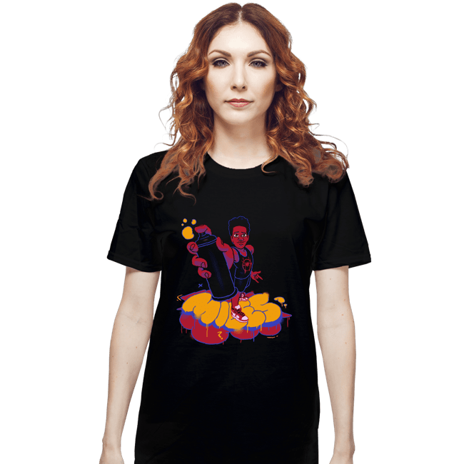 Shirts T-Shirts, Unisex / Small / Black Morales Street