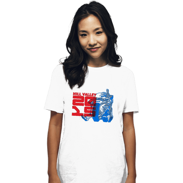 Shirts T-Shirts, Unisex / Small / White Hill Valley 2015 Light