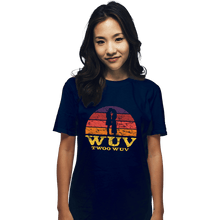 Load image into Gallery viewer, Daily_Deal_Shirts T-Shirts, Unisex / Small / Navy Twoo Wuv
