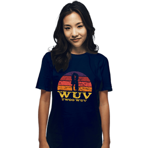 Daily_Deal_Shirts T-Shirts, Unisex / Small / Navy Twoo Wuv
