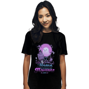 Secret_Shirts T-Shirts, Unisex / Small / Black Home Is Where My Flowers Are