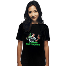 Load image into Gallery viewer, Daily_Deal_Shirts T-Shirts, Unisex / Small / Black To Reanimate Or Not
