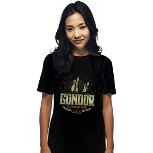 Daily_Deal_Shirts T-Shirts, Unisex / Small / Black Gondor Beer