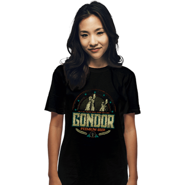 Daily_Deal_Shirts T-Shirts, Unisex / Small / Black Gondor Beer