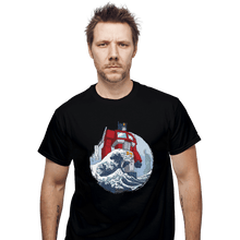Load image into Gallery viewer, Shirts T-Shirts, Unisex / Small / Black Wave Optimus
