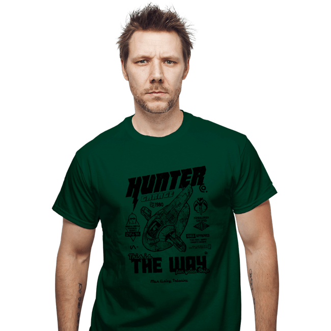 Secret_Shirts T-Shirts, Unisex / Small / Forest Hunter Garage