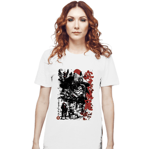Daily_Deal_Shirts T-Shirts, Unisex / Small / White Trooper Samurai