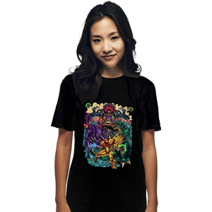 Daily_Deal_Shirts T-Shirts, Unisex / Small / Black Metroid Tribute