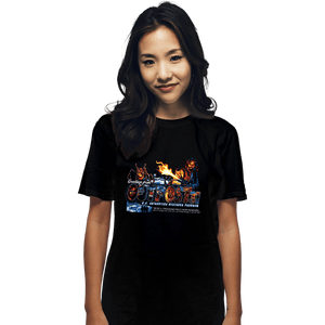 Daily_Deal_Shirts T-Shirts, Unisex / Small / Black Greetings From Outpost 31