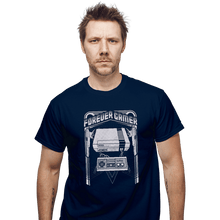 Load image into Gallery viewer, Secret_Shirts T-Shirts, Unisex / Small / Navy Forever Gamer NES
