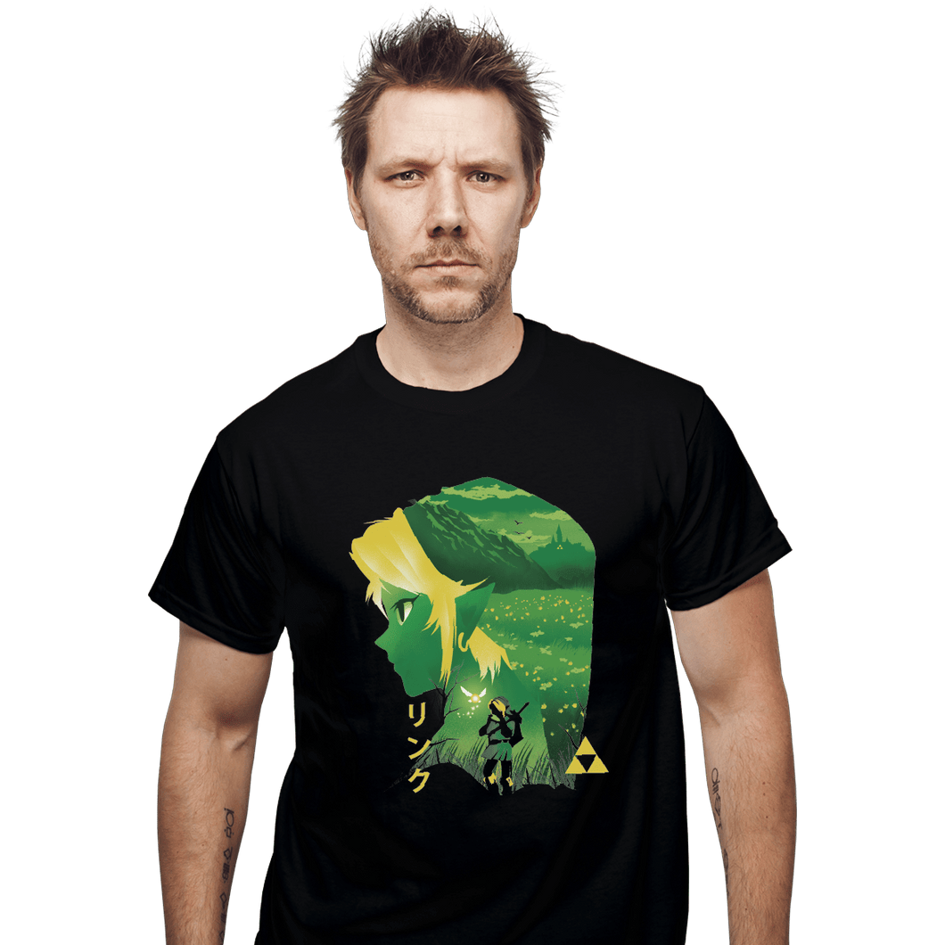 Shirts T-Shirts, Unisex / Small / Black Hyrule Hero