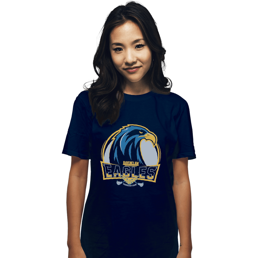 Shirts T-Shirts, Unisex / Small / Navy Ravenclaw Eagles