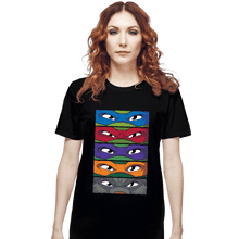 Load image into Gallery viewer, Daily_Deal_Shirts T-Shirts, Unisex / Small / Black TMNT Eyes
