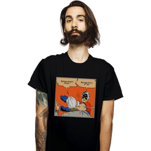 Load image into Gallery viewer, Secret_Shirts T-Shirts, Unisex / Small / Black Peace Slap
