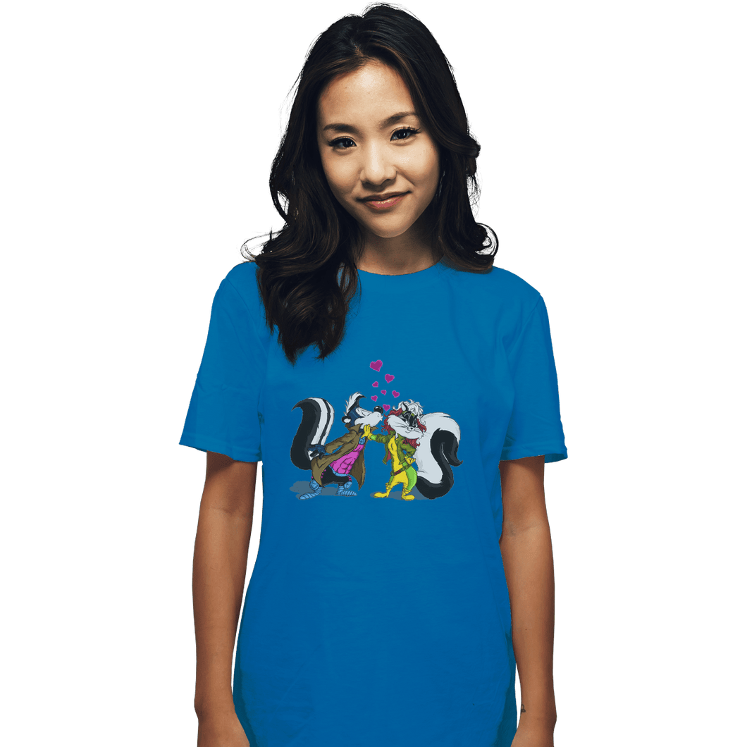 Shirts T-Shirts, Unisex / Small / Sapphire No Kissing